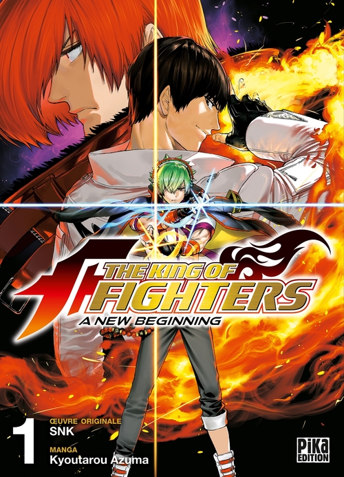 Couverture ebook de The King of Fighters - A New Beginning T01, de Kyoutarou Azuma