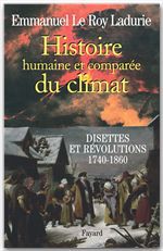 Couverture ebook de Histoire humaine et comparée du climat Tome 2, de Emmanuel Le Roy Ladurie