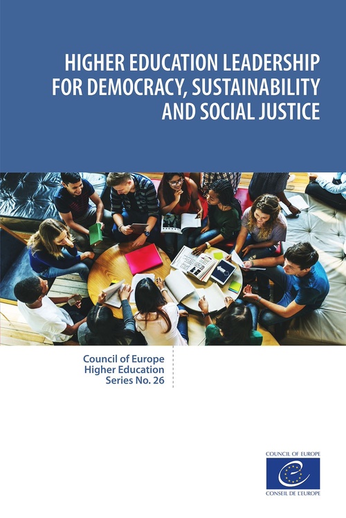 Couverture ebook de Higher education leadership for democracy, sustainability and social justice, de Ira Harkavy, Ronaldo Munck, Sjur Bergan