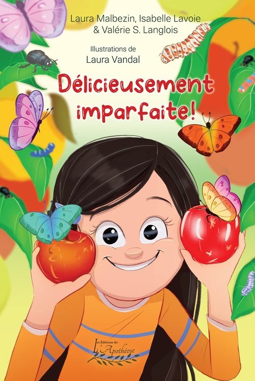 Couverture ebook de Délicieusement imparfaite, de Valérie Langlois