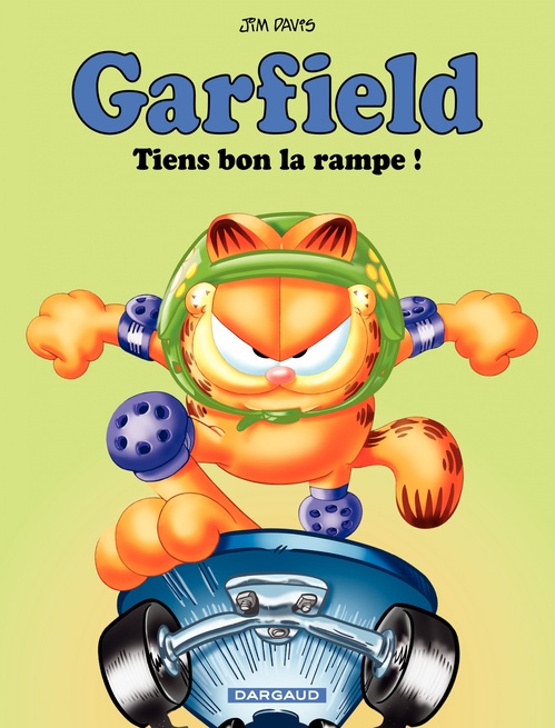 Couverture ebook de Garfield - Tome 10 - Tiens bon la rampe !, de Jim Davis