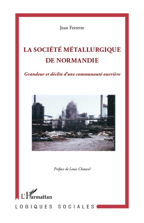 Couverture ebook de Société métallurgique de Normandie, de Jean Ferrette