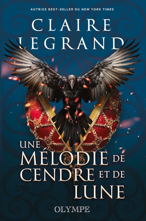 ebook cover of The Middlemist trilogy (Tome 2) - Une mélodie de cendre et de lune, by Claire Legrand