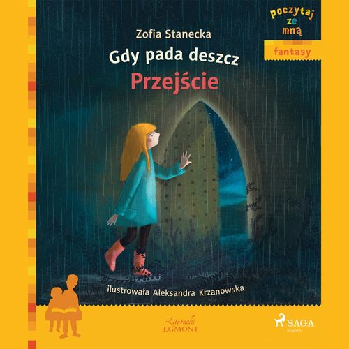 audiobook cover of Gdy pada deszcz - Przej´scie, by Zofia Stanecka