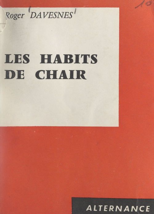 ebook cover of Les habits de chair, by Roger Davesnes