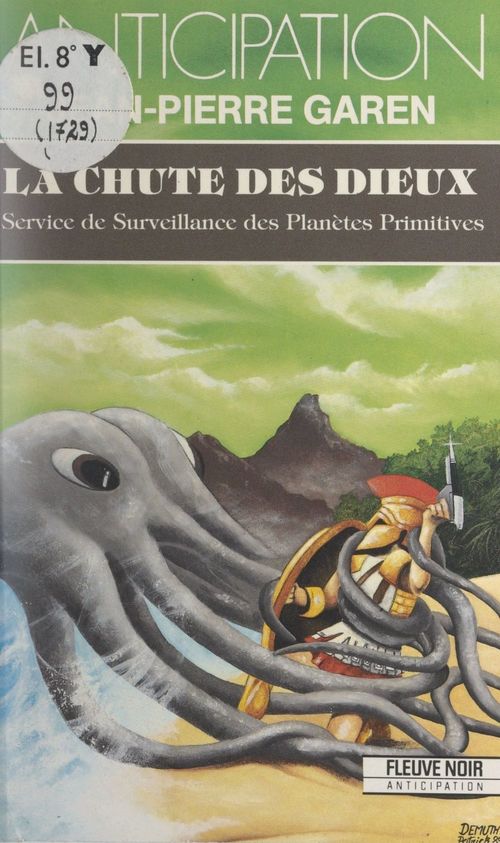 ebook cover of La chute des dieux, by Jean-pierre Garen