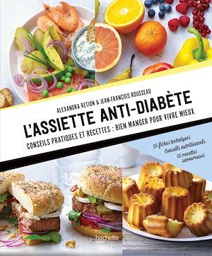 ebook cover of L'assiette anti-diabète, by Alexandra Retion, Jean-François Rousseau