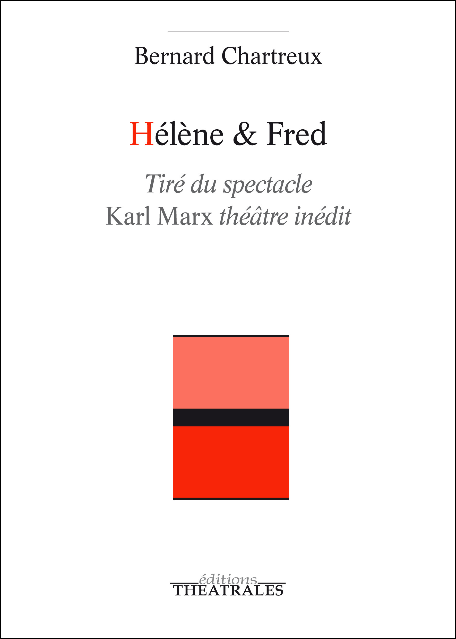Couverture ebook de Hélène & Fred, de Bernard Chartreux