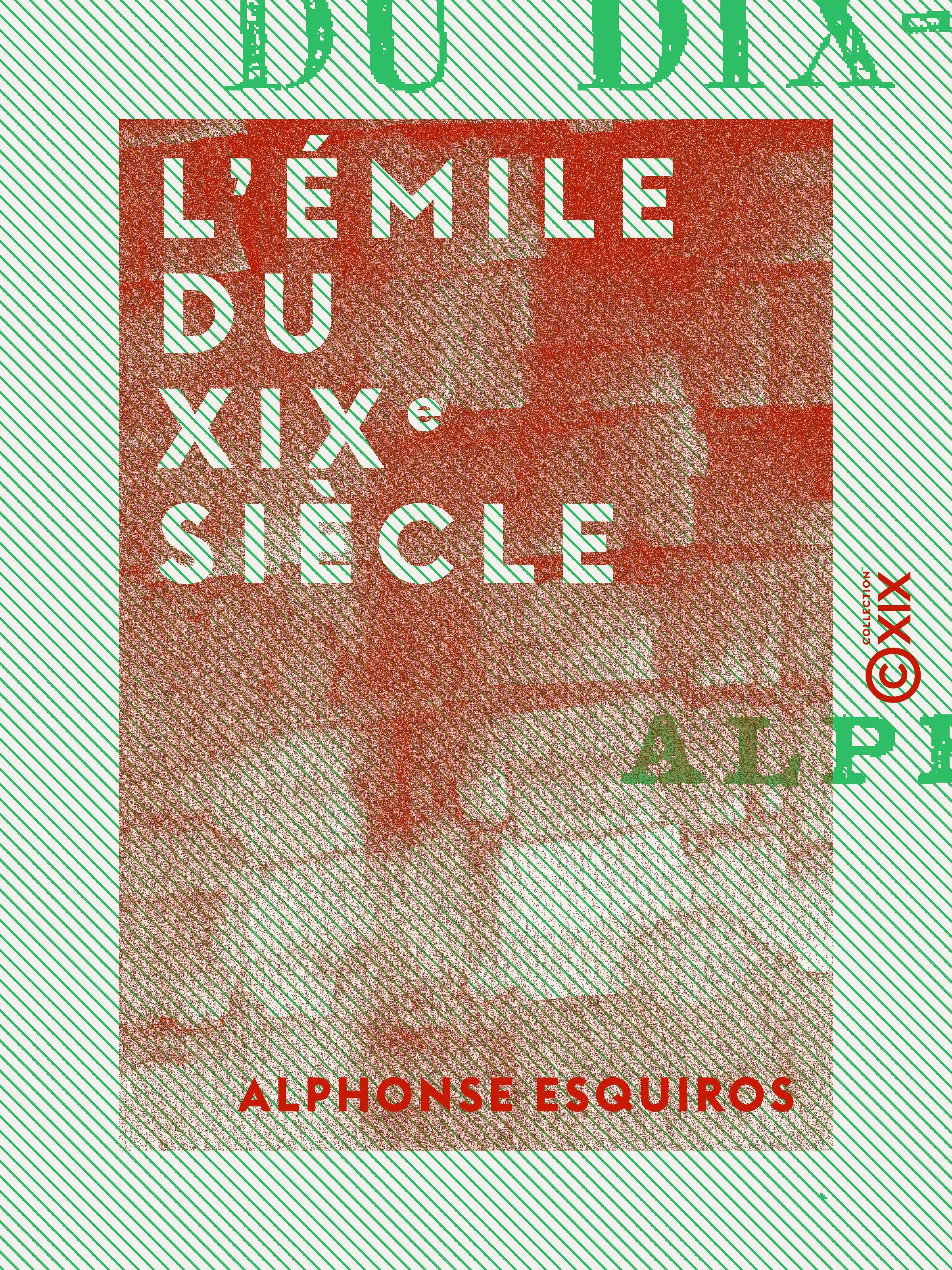 Couverture ebook de L'Émile du XIXe siècle, de Alphonse Esquiros