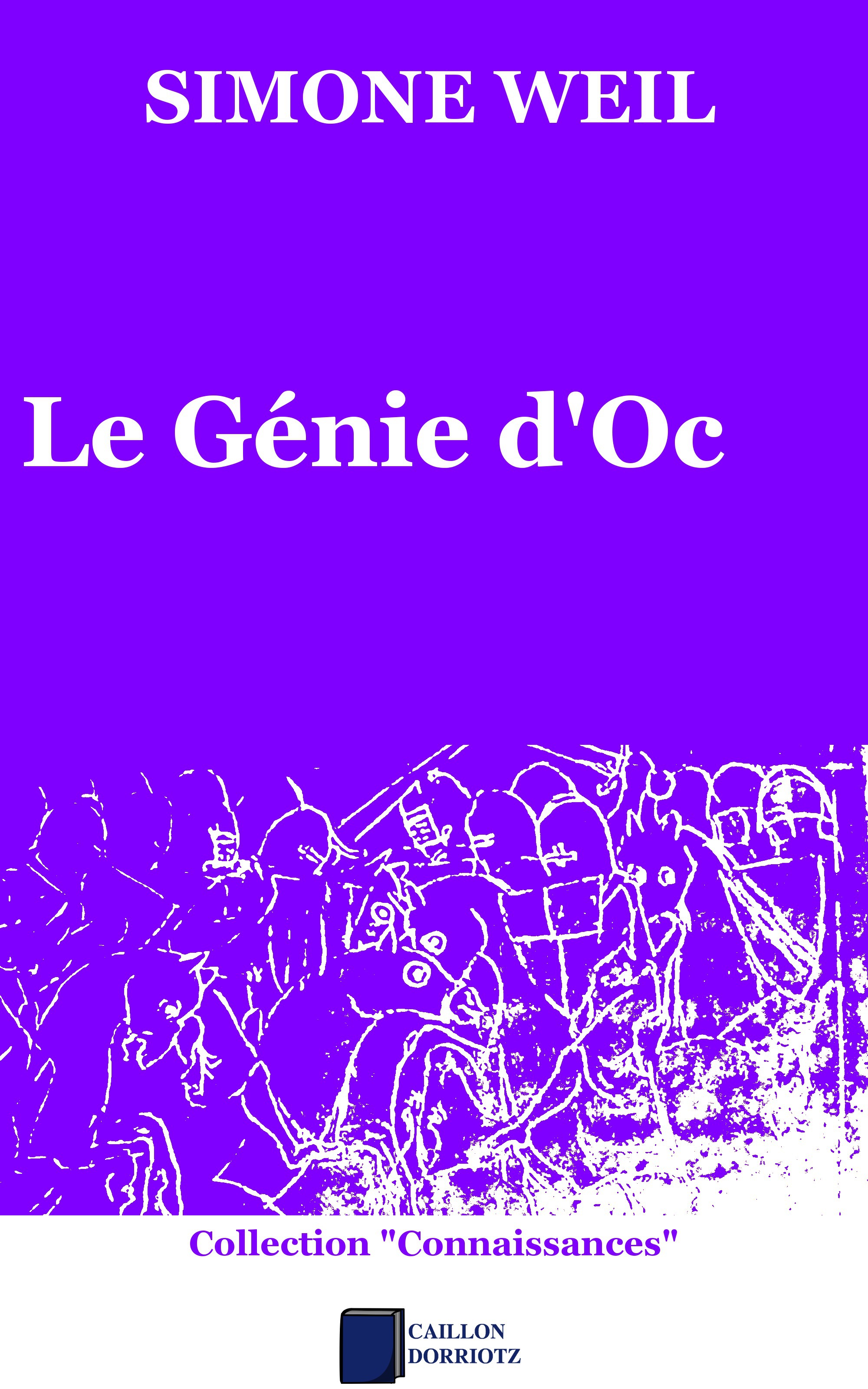 Couverture ebook de Le Génie d'Oc, de Simone Weil