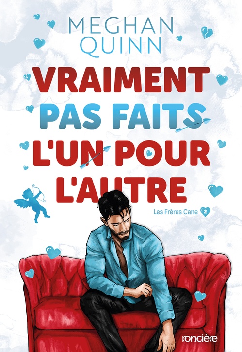 ebook cover of Les Frères Cane - Tome 02 Vraiment pas faits l'un pour l'autre - "édition spéciale illustrée" (e-book), by Meghan Quinn