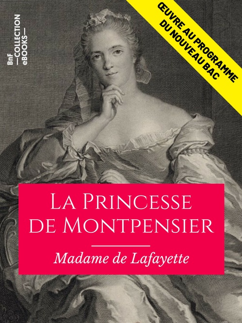 ebook cover of La Princesse de Montpensier, by Madame de Lafayette