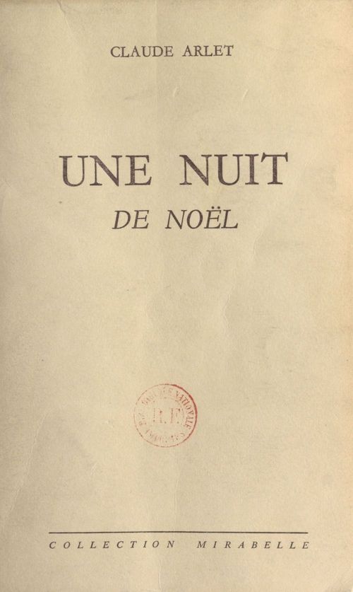 Couverture ebook de Une nuit de Noël, de Claude Arlet