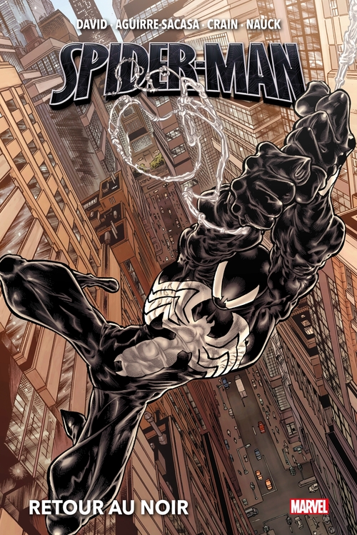 ebook cover of Spider-Man : Retour au noir, by Peter David, Roberto Aguirre-Sacasa