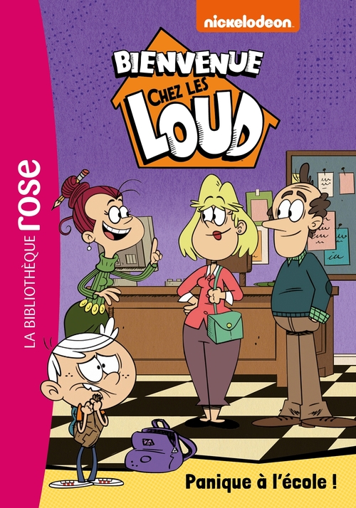 ebook cover of Bienvenue chez les Loud 29 - Panique à l'école !, by Nickelodeon