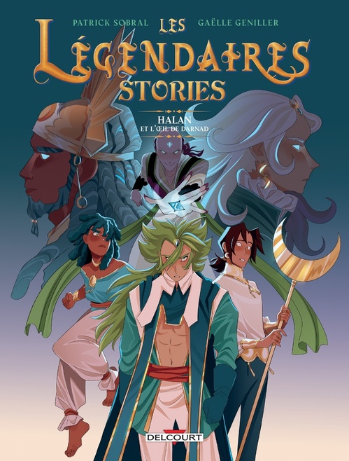 Couverture ebook de Les Légendaires - Stories T02 - Halan et l'oeil de Darnad, de Gaëlle Geniller
