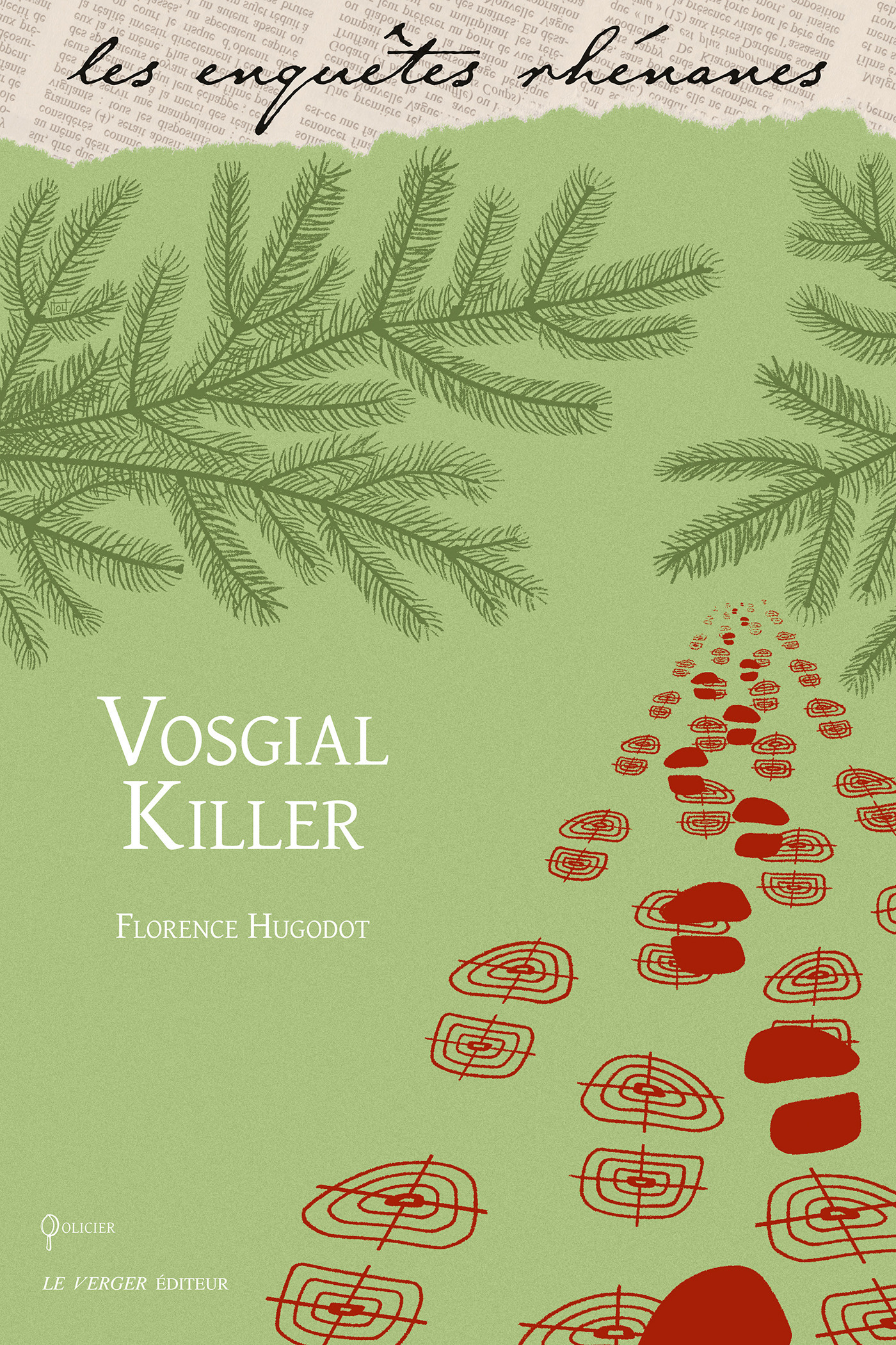 ebook cover of Vosgial Killer, by Florence Hugodot