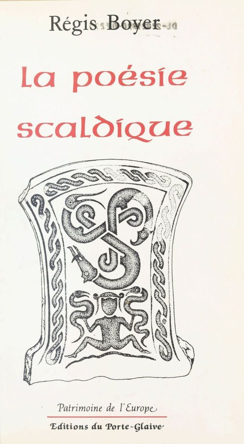 Couverture ebook de La Poésie scaldique, de Régis Boyer