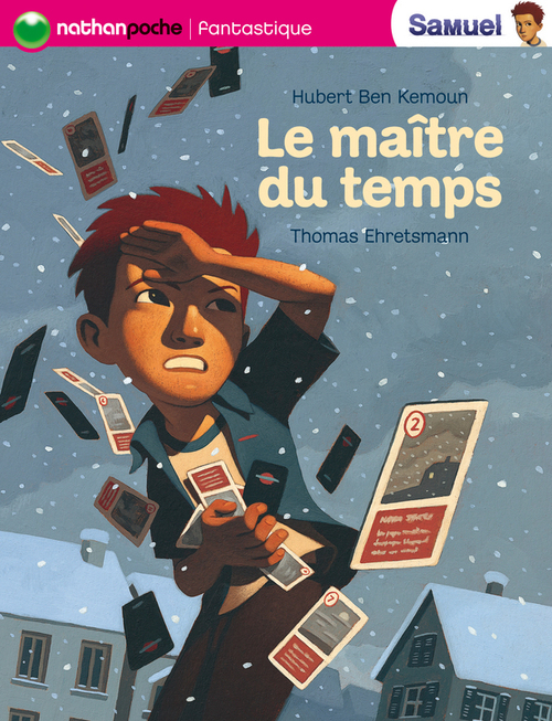 ebook cover of LE MAITRE DU TEMPS NATHAN POCHE N85, by Hubert Ben Kemoun, Thomas Ehretsmann