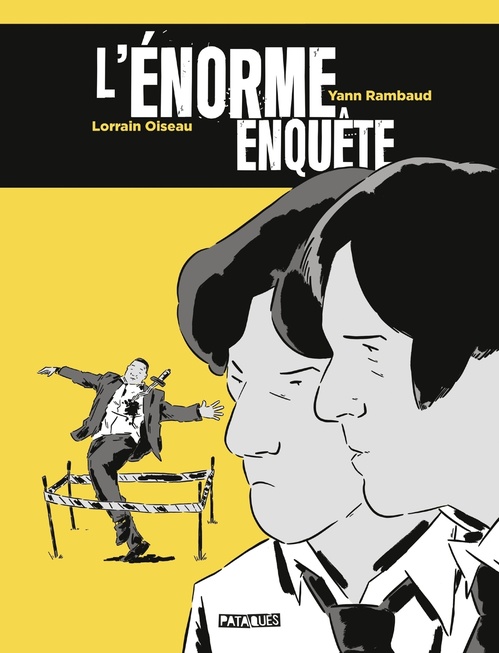 ebook cover of L'Énorme Enquête, by Lorrain Oiseau