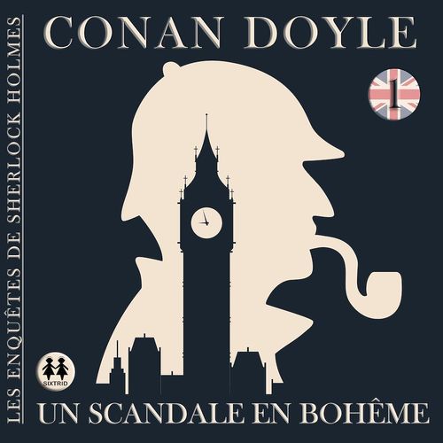 Couverture audiobook de Un scandale en Bohême, de Conan Doyle
