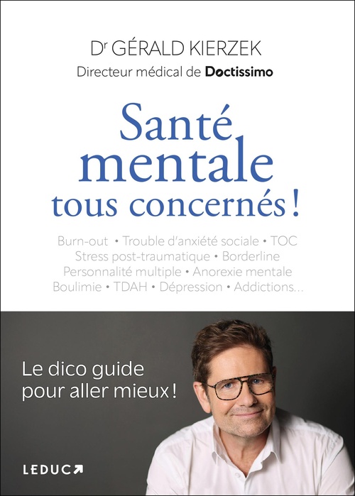 ebook cover of Santé mentale : tous concernés !, by Gérald Kierzek