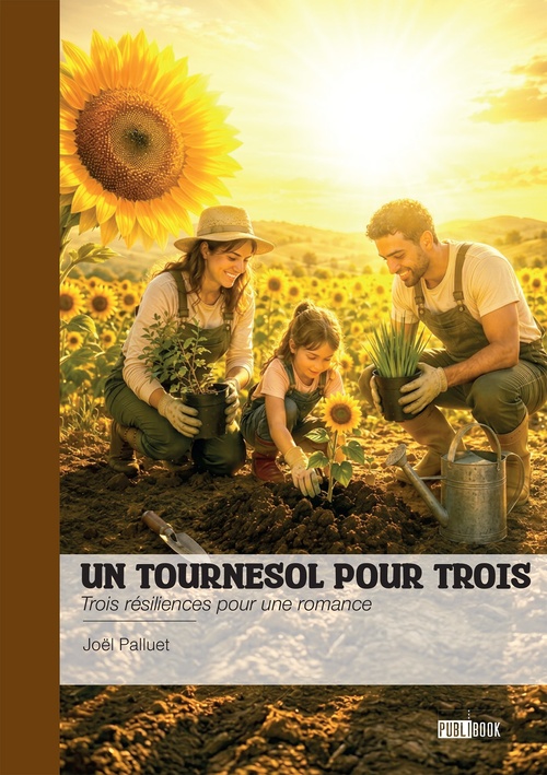 ebook cover of Un tournesol pour trois, by Joël Palluet