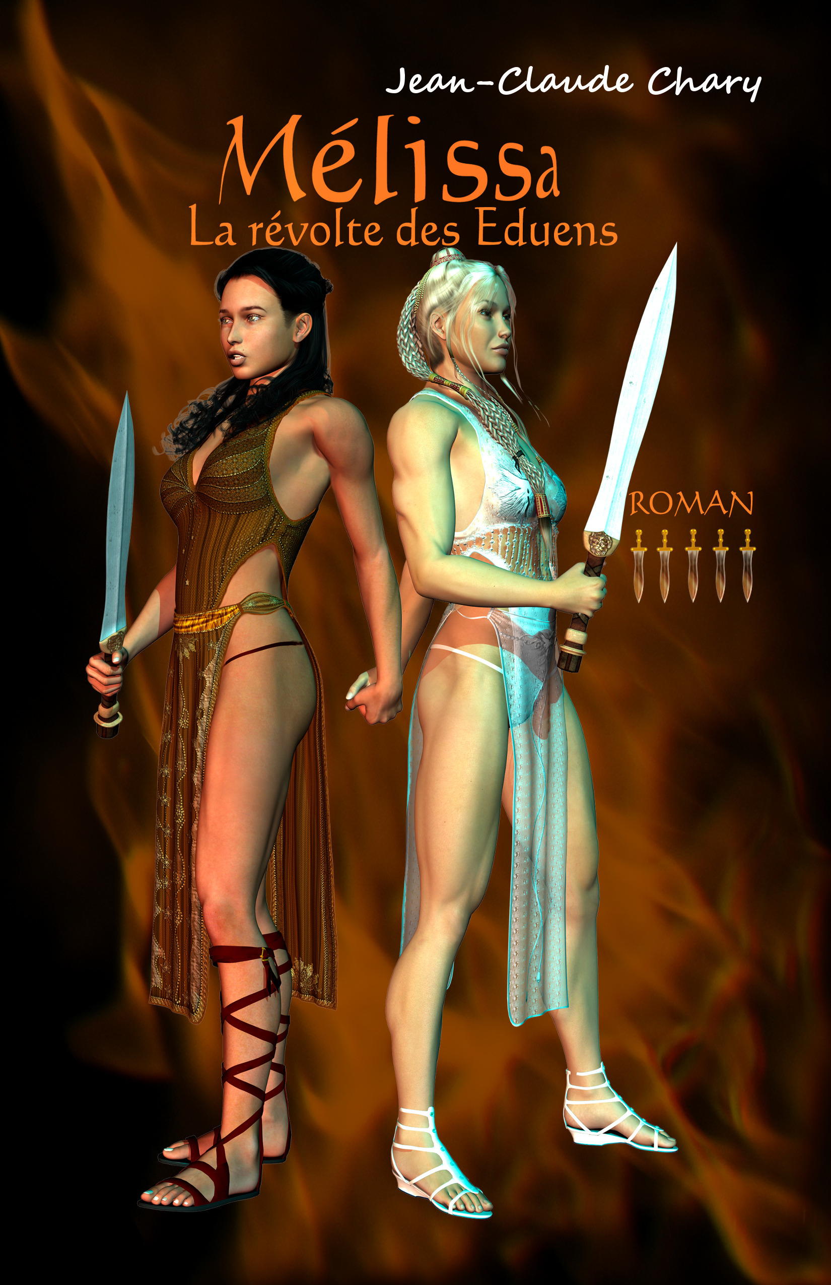 Couverture ebook de Melissa, de Jean-claude Chary