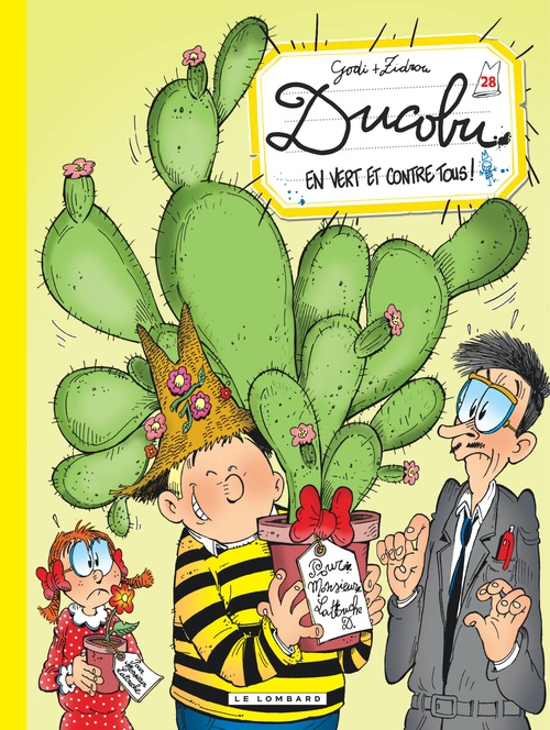 ebook cover of Ducobu  - Tome 28 - En vert et contre tous !, by Zidrou