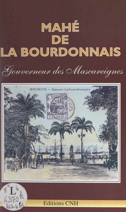 ebook cover of Mahé de La Bourdonnais, by Dureau Reydellet