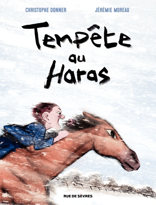 Couverture ebook de Tempête au Haras, de Christophe Donner, Jérémie Moreau