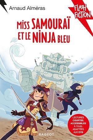 Couverture ebook de Miss Samouraï et le Ninja bleu, de Arnaud Alméras