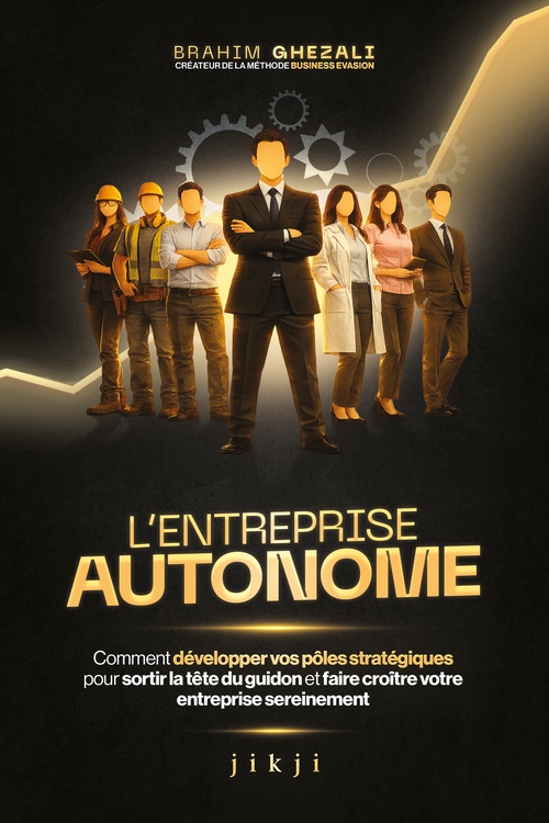 Couverture ebook de L'entreprise autonome, de Brahim Ghezali