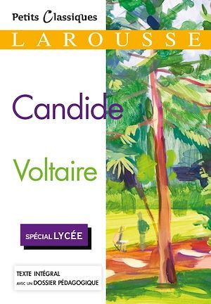 Couverture ebook de Candide, de Voltaire
