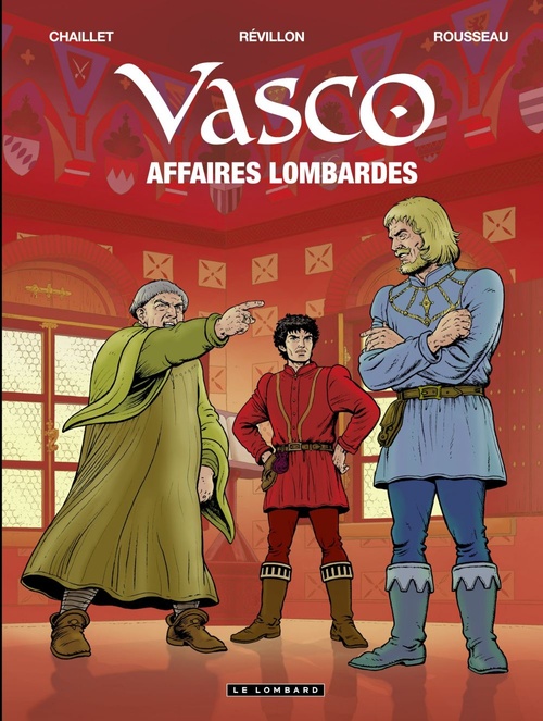 ebook cover of Vasco - Tome 29 - Affaires lombardes, by Gilles Chaillet, Luc Révillon, Dominique Rousseau