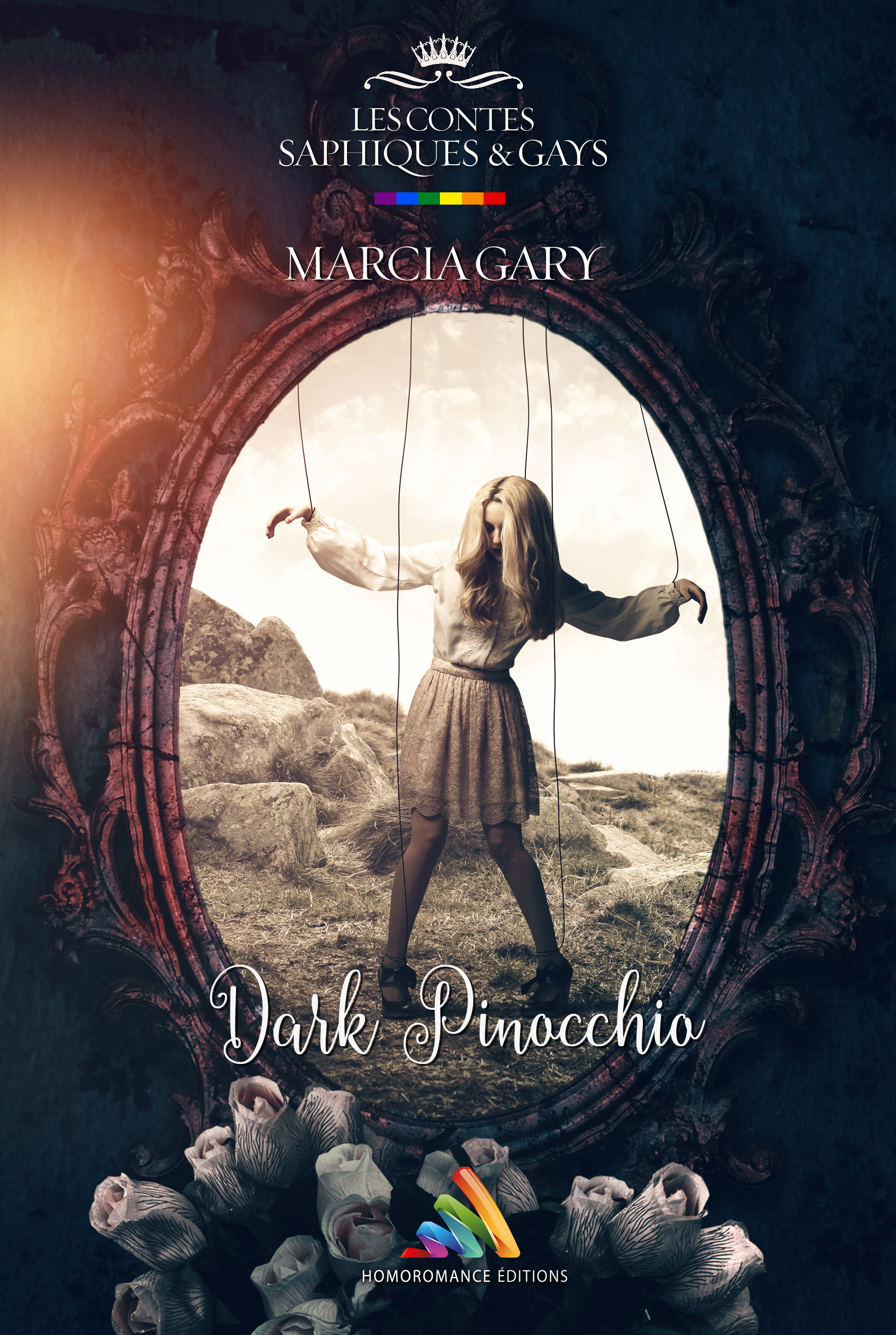 Couverture ebook de Dark Pinocchio | Roman lesbien, livre lesbien, de Marcia Gary