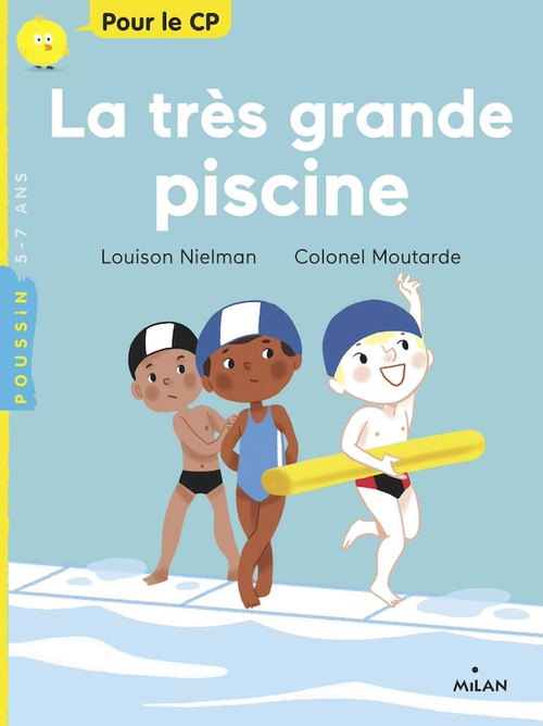 ebook cover of La très grande piscine, by Louison Nielman