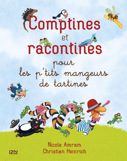 Couverture ebook de Comptines et racontines pour les p'tits mangeurs de tartines, de Nicole Amram