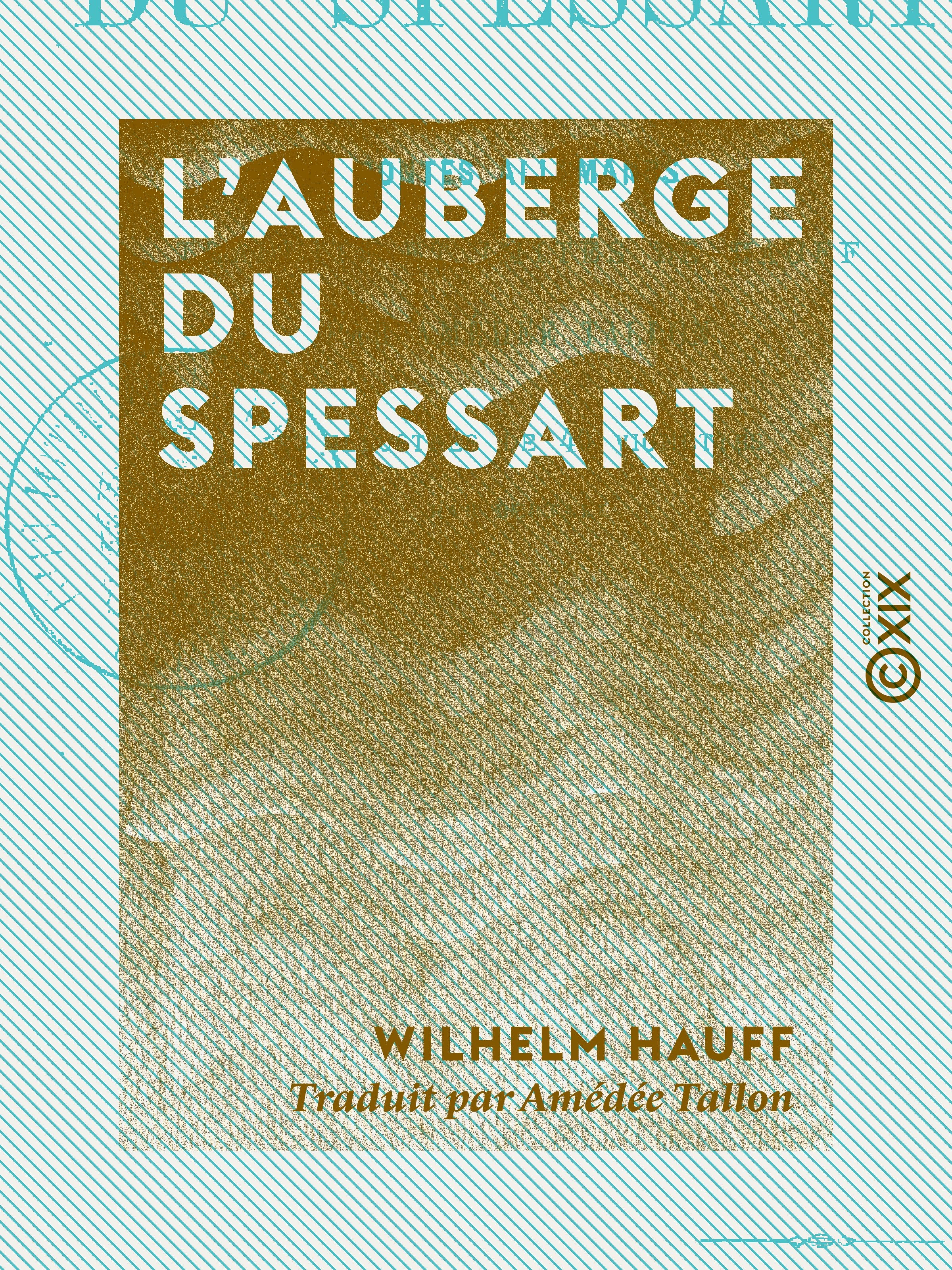 ebook cover of L'Auberge du Spessart - Contes allemands, by Wilhelm Hauff