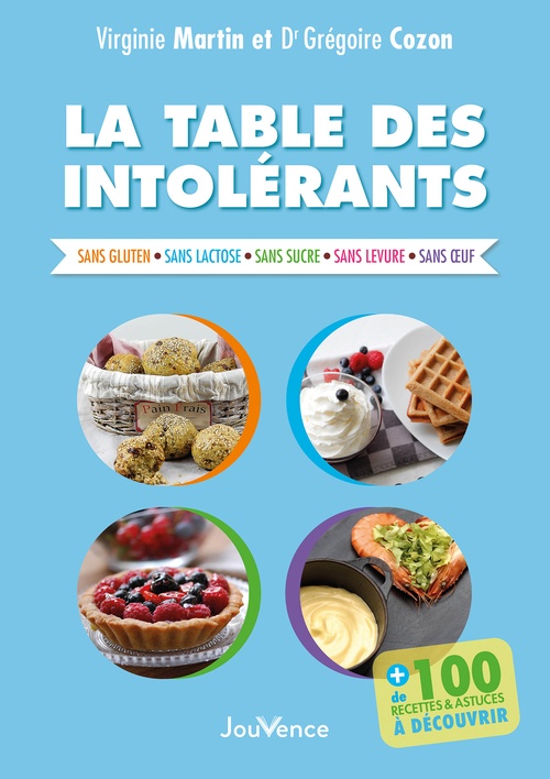 ebook cover of La table des intolérants, by Gregoire Cozon, Virginie Martin