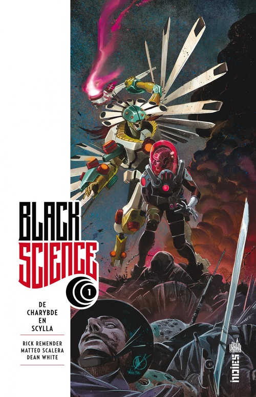 ebook cover of Black Science - Tome 1 - De Charybde en Scylla, by Rick Remender, Matteo Scalera