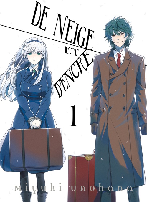 Couverture ebook de De neige et d'encre T01, de Miyuki Unohana