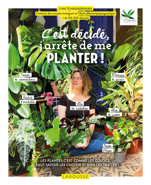 Couverture ebook de C'est décidé, j'arrête de me planter !, de Lina Tchagaspanian