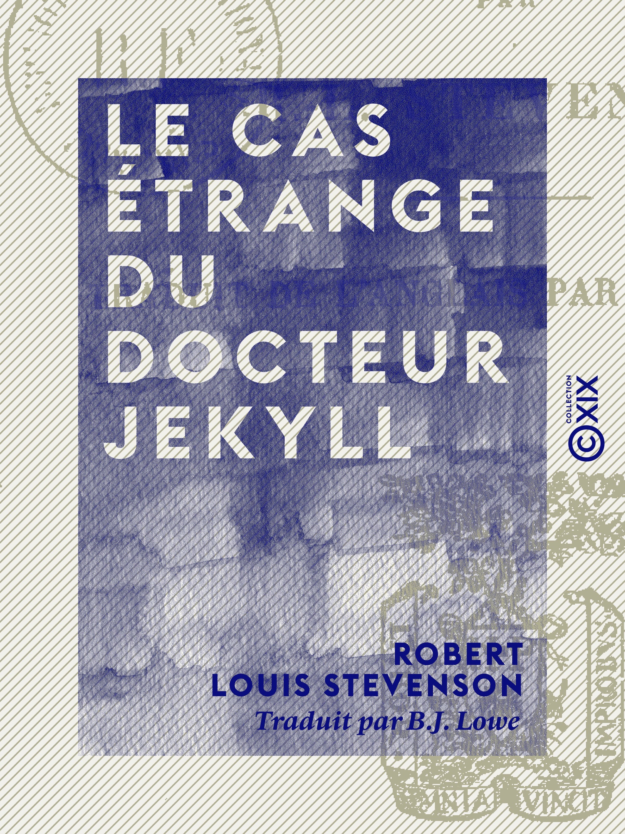 ebook cover of Le Cas étrange du docteur Jekyll, by Robert Louis Stevenson