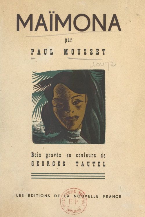 Couverture ebook de Maïmona, de Paul Mousset