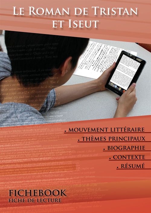 ebook cover of Fiche de lecture Le Roman de Tristan et Iseut - Résumé détaillé et analyse littéraire de référence, by Chrétien de Troyes