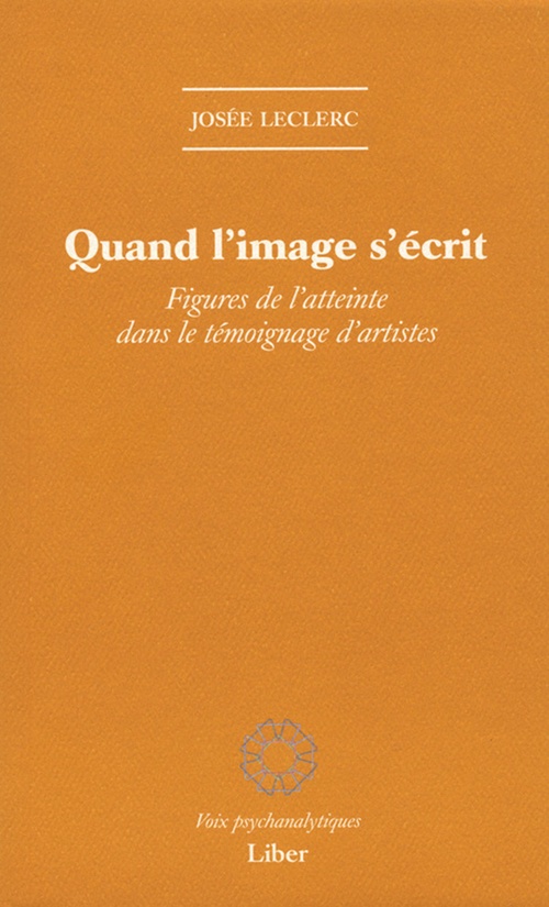 ebook cover of Quand l'image s'écrit, by Josee Leclerc