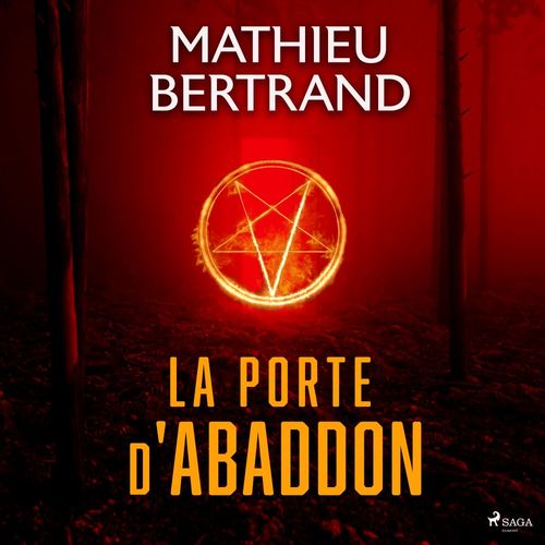 audiobook cover of La Porte d'Abaddon, by Mathieu Bertrand