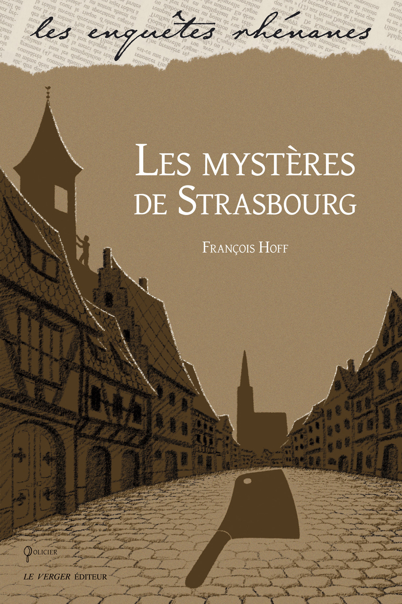 Couverture ebook de Les mystères de Strasbourg, de François Hoff