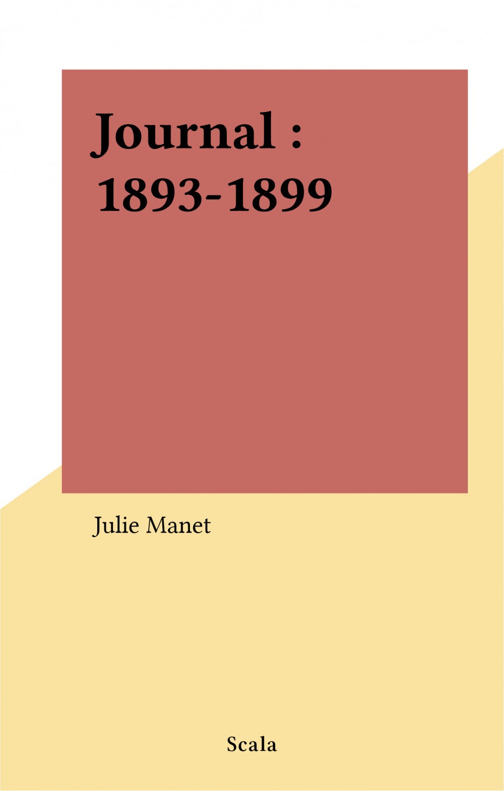 Couverture ebook de Journal : 1893-1899, de Julie Manet